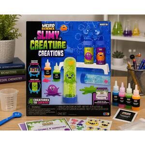 Weird Science Slimy Creature Creations Kit 4 Creatures NIB Ages 8+